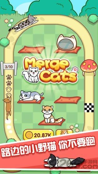跑跑云养猫内购破解版下载,跑跑云养猫,猫咪游戏,养成游戏